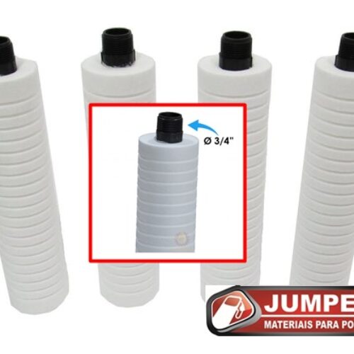 Kit Elemento Filtrante rosca 3/4 Branco