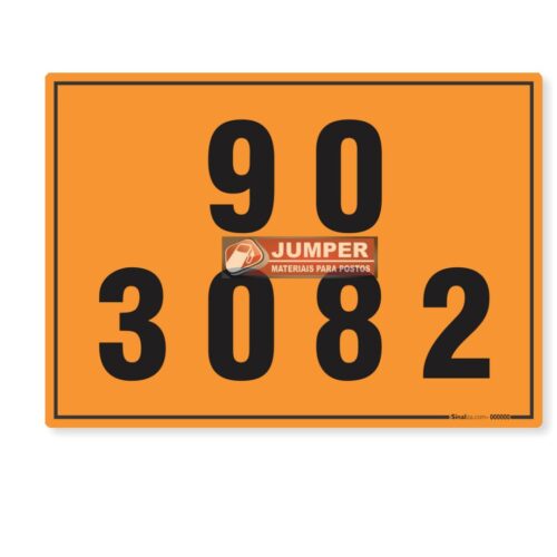 PLACA DE SIMBOLOGIA – 90 3082