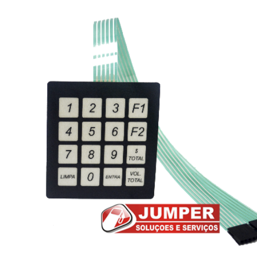 Teclado Membrana Gerencial Pro Cepel / GBR 111 / Legacy / Encore / HH