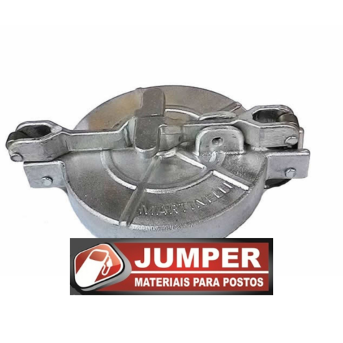 Tampa Alumínio Descarga 4” Original